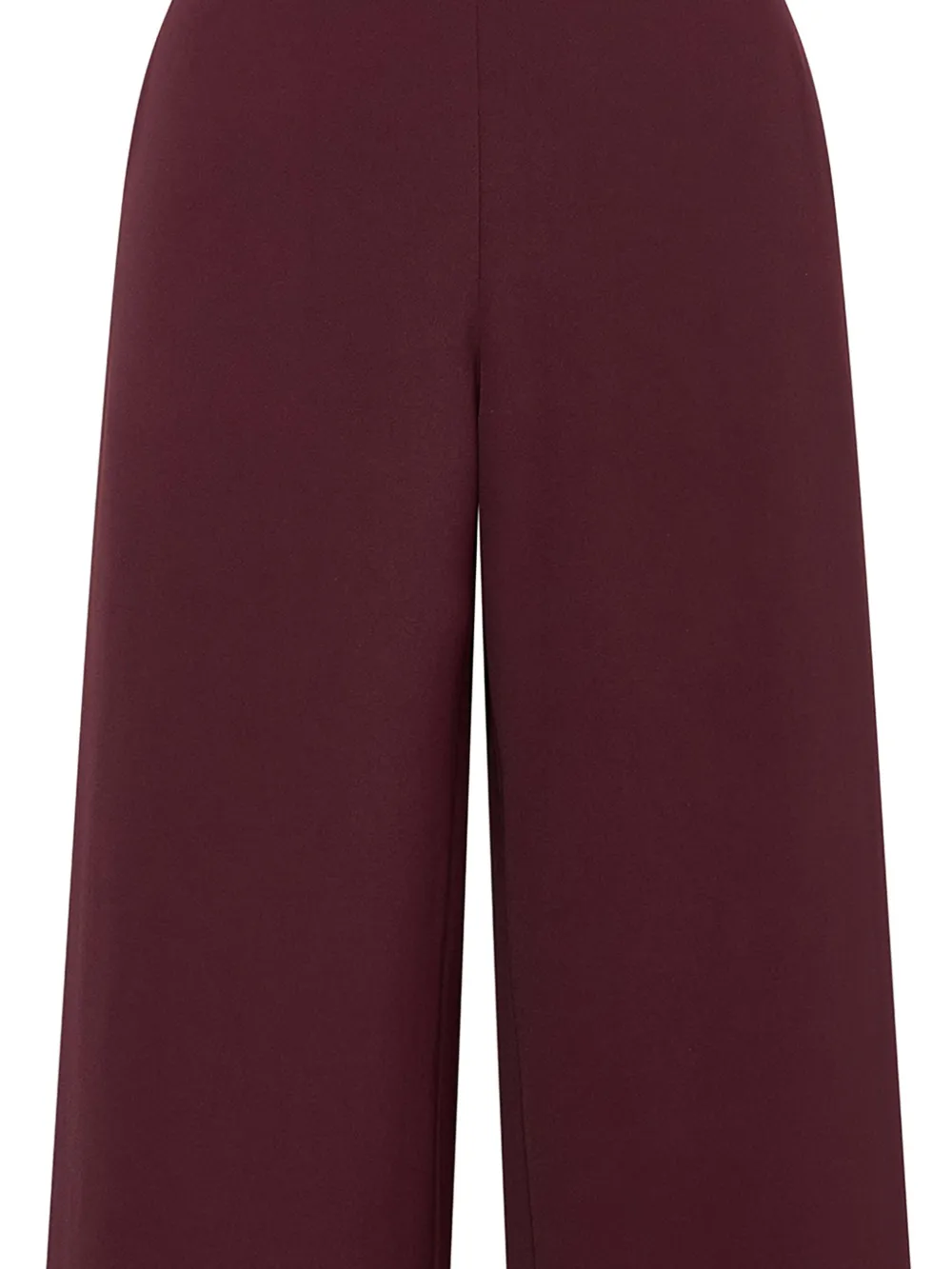 MALIPARMI Broek met wijde pijpen - Rood