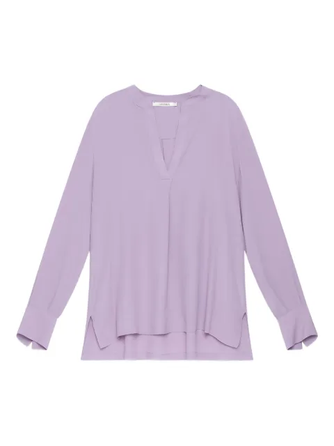 MALIPARMI v-neck long-sleeve top