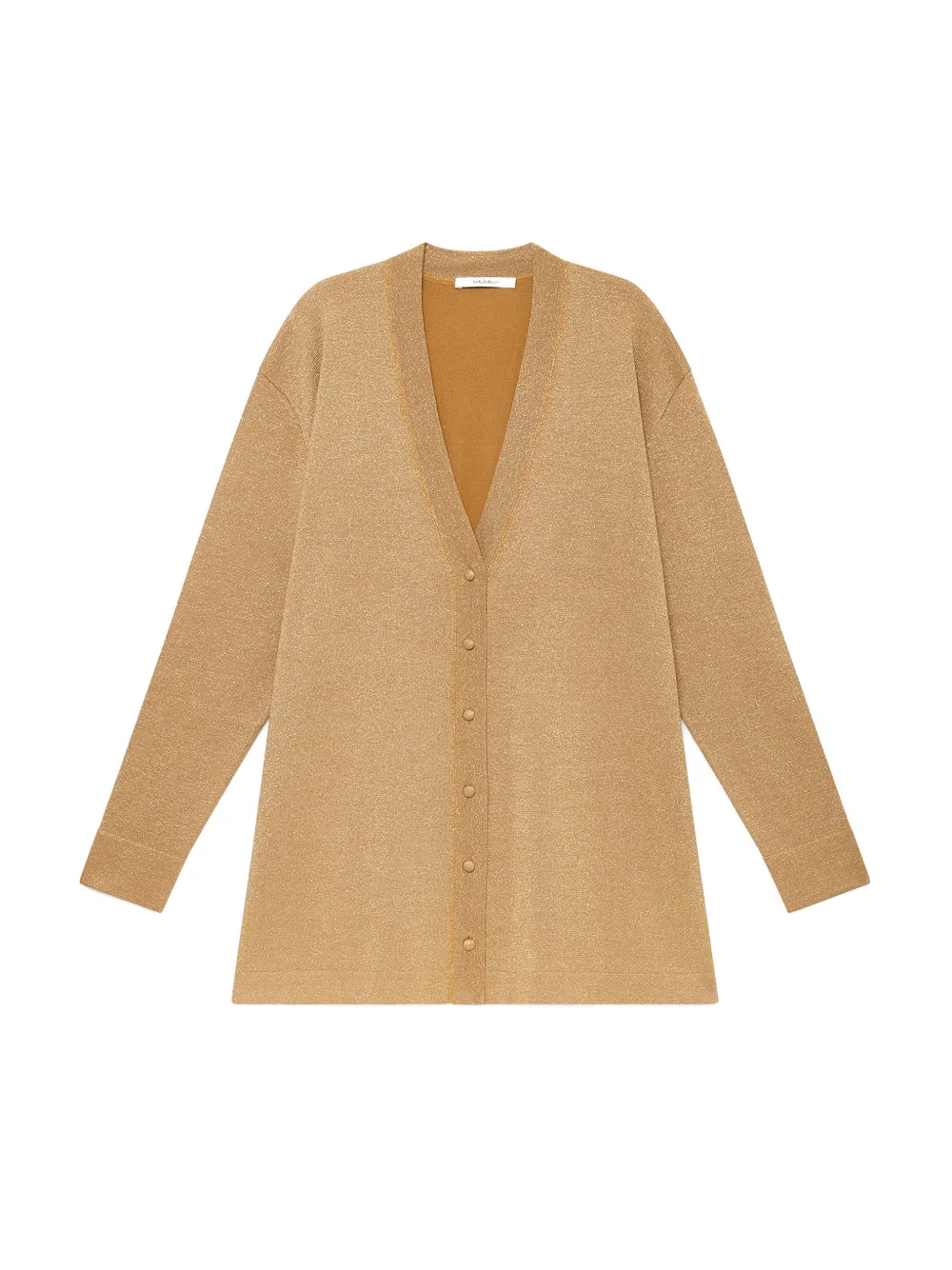 Maliparmi Buttoned Cardigan In Brown