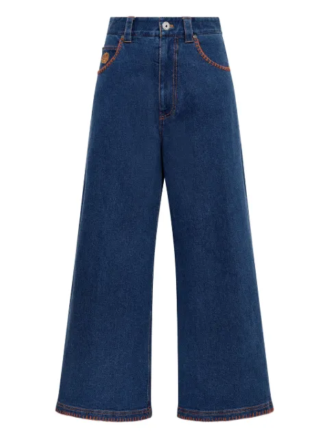 MALIPARMI contrast-stitch denim jeans 