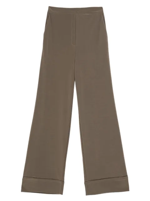 MALIPARMI contrast-stitching trousers
