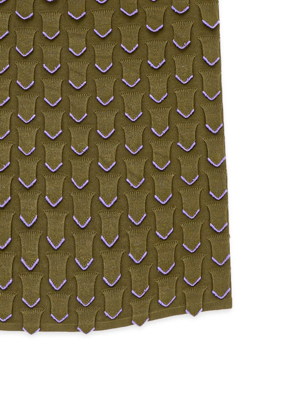 MALIPARMI textured patterned skirt | Fitted Skirts | Image 2