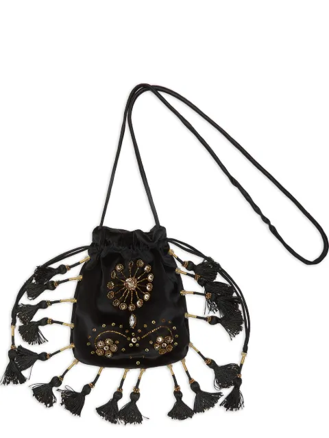 MALIPARMI embellished-tassel crossbody bag