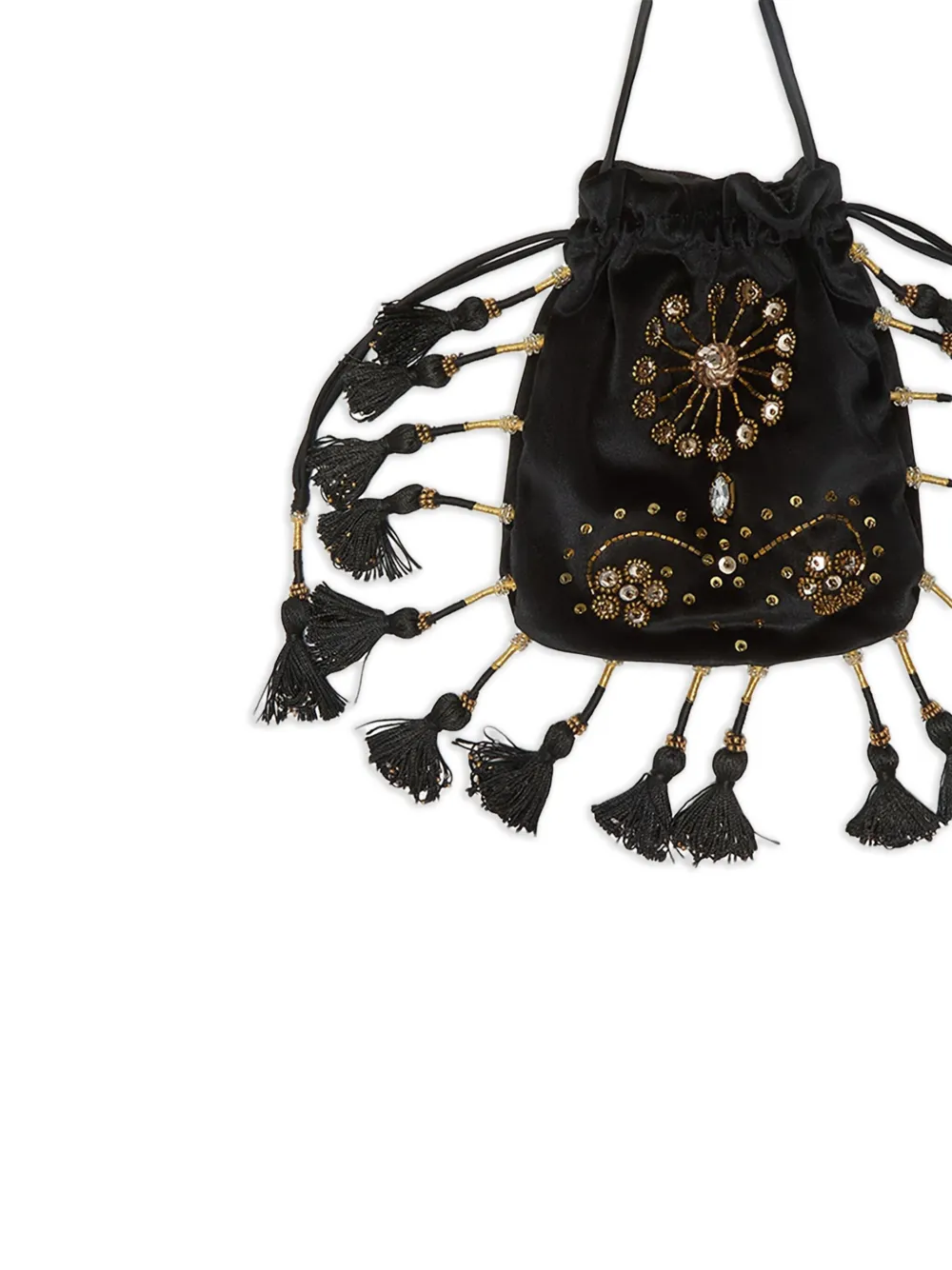 MALIPARMI embellished-tassel crossbody bag | Image 2
