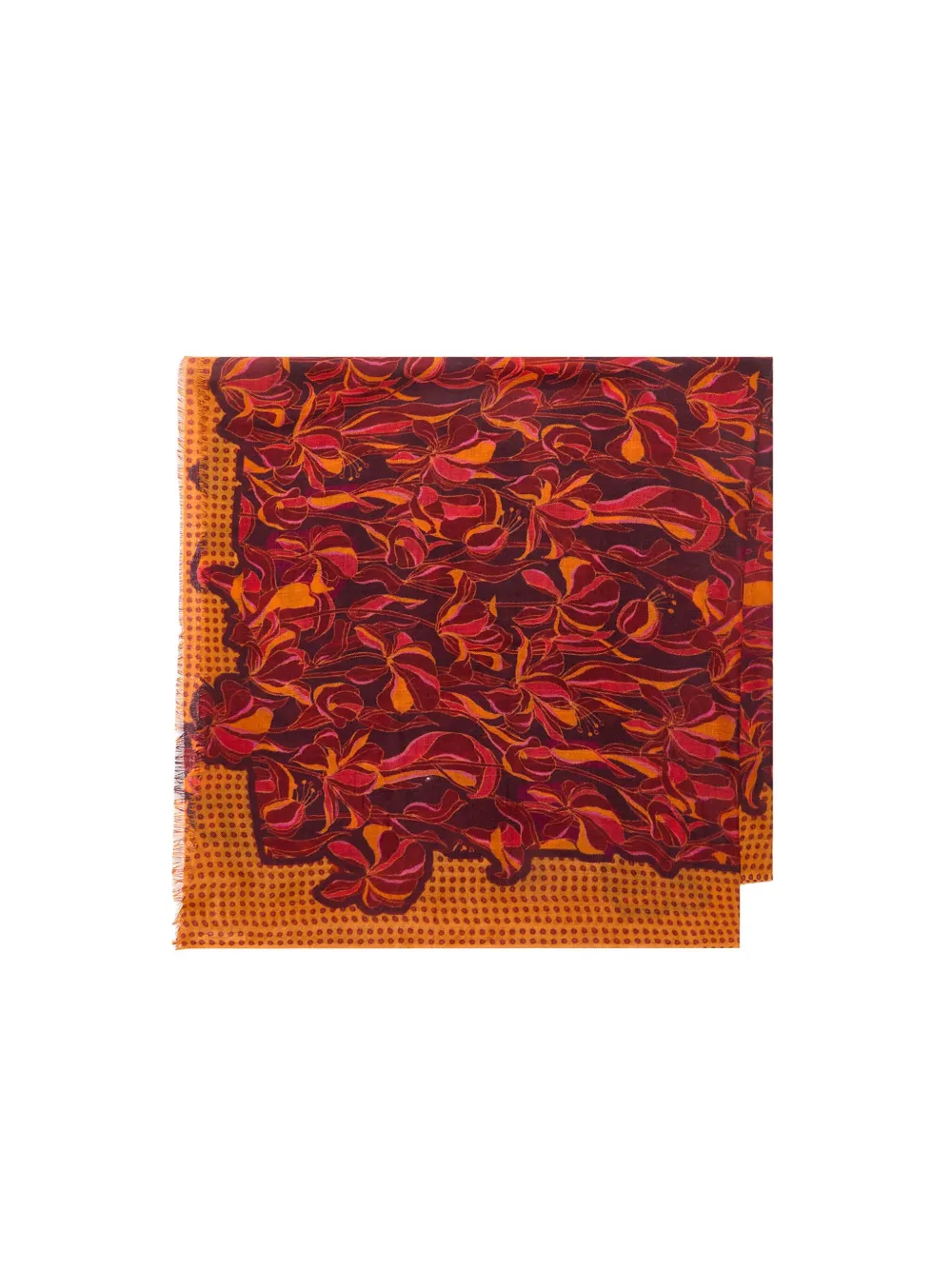 Maliparmi Geometric-pattern Scarf In Pink