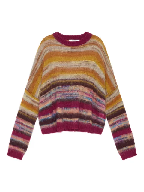 MALIPARMI striped mohair sweater