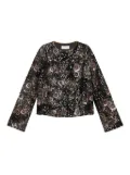 MALIPARMI sequin-embellished jacket - Black