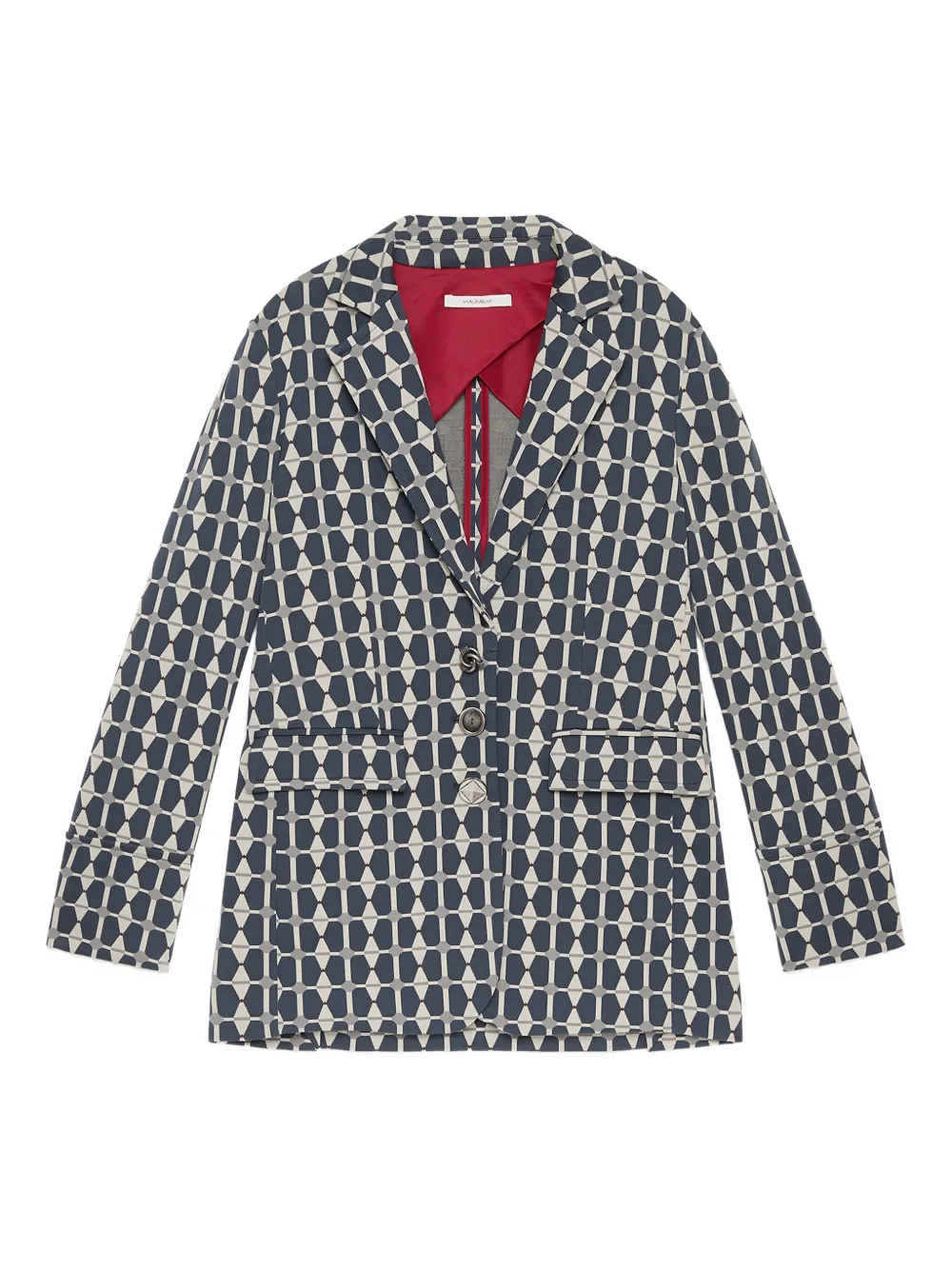 Maliparmi Geometric-pattern Blazer In Multi