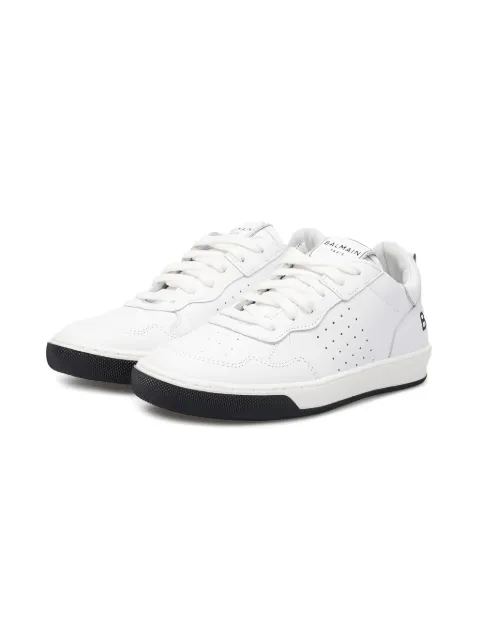 Balmain Kids perforated sneakers