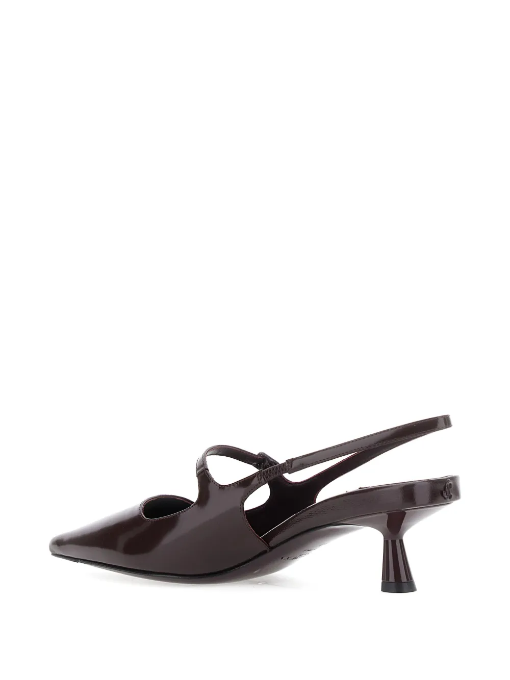 Jimmy Choo 45mm Didi slingback pointed-toe pumps Brown