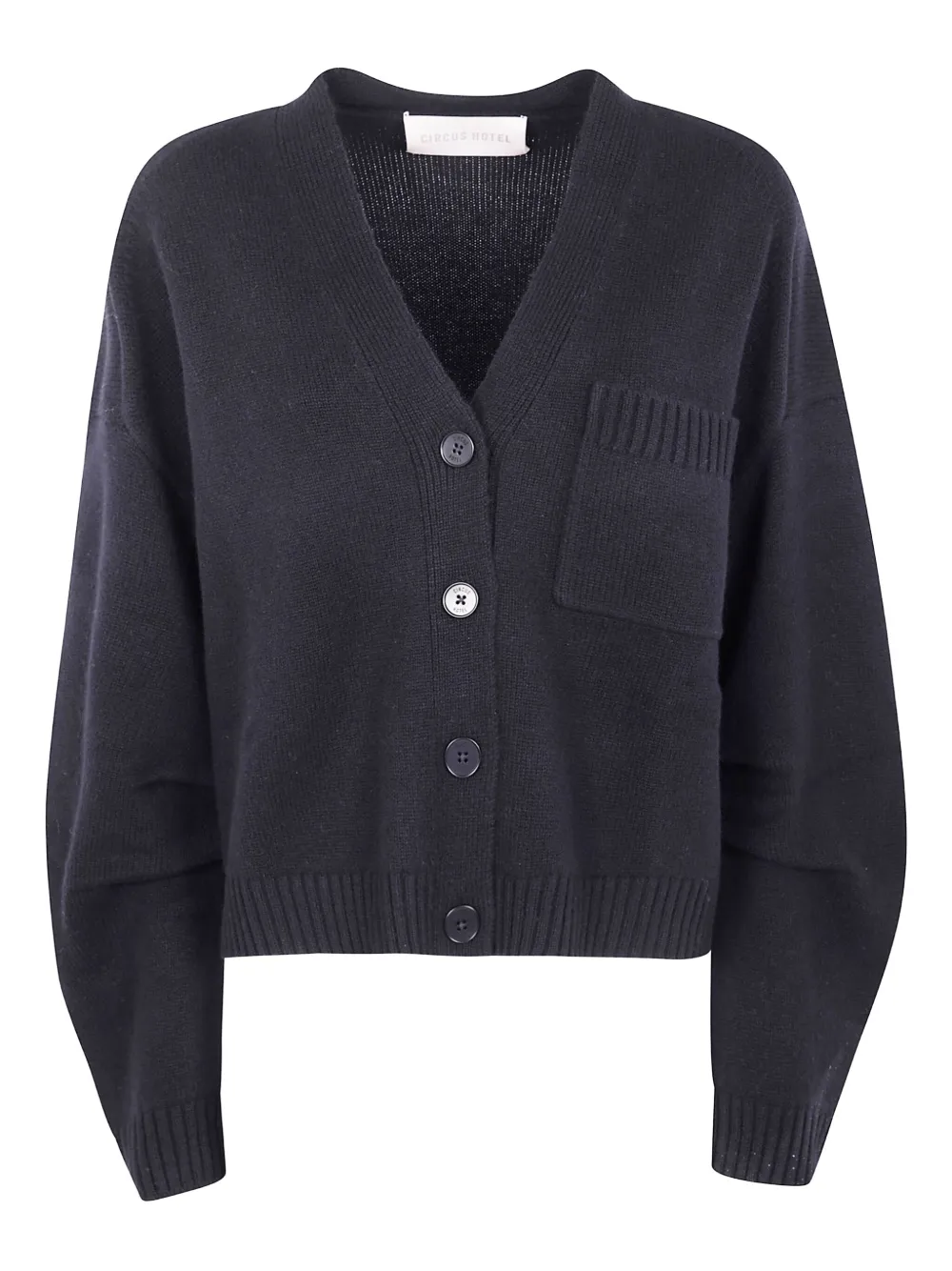 Circus Hotel pocket button cardigan | Blue | Image 1