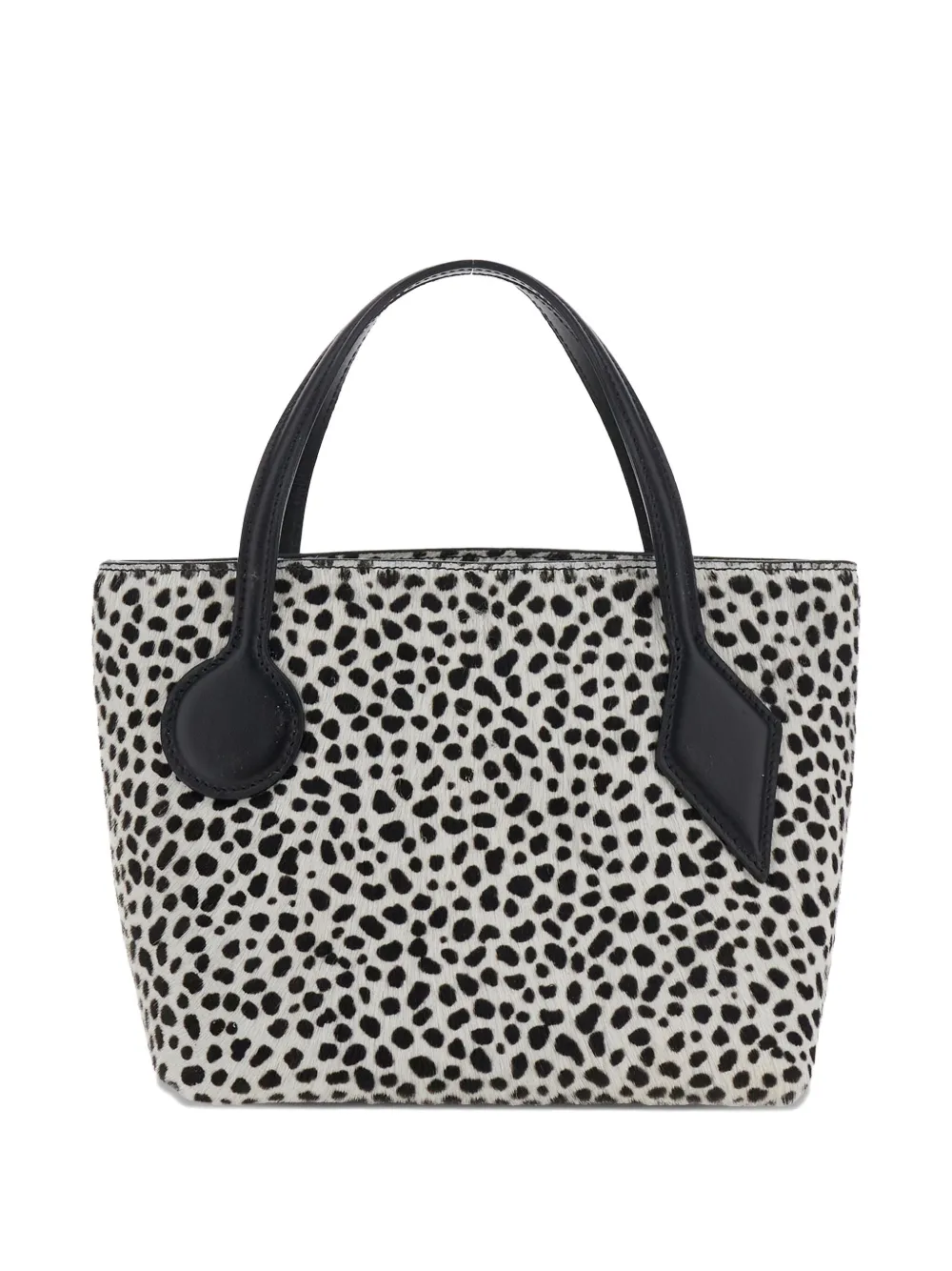 Little Liffner Mini Tote Bag Mit Dalmatiner-print In Multi