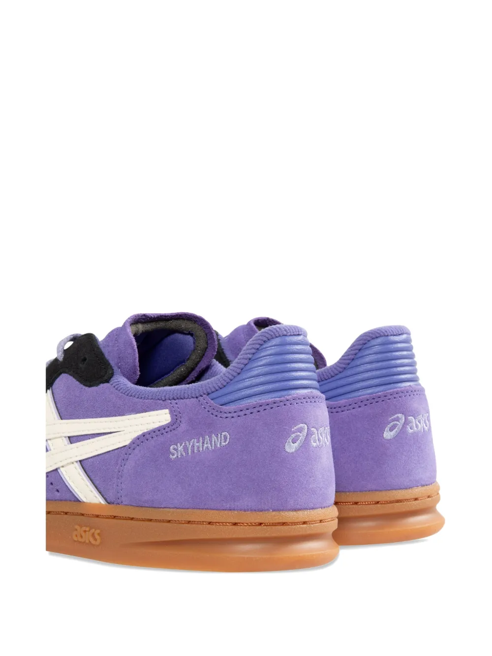 ASICS Skyhand Og suède sneakers Paars