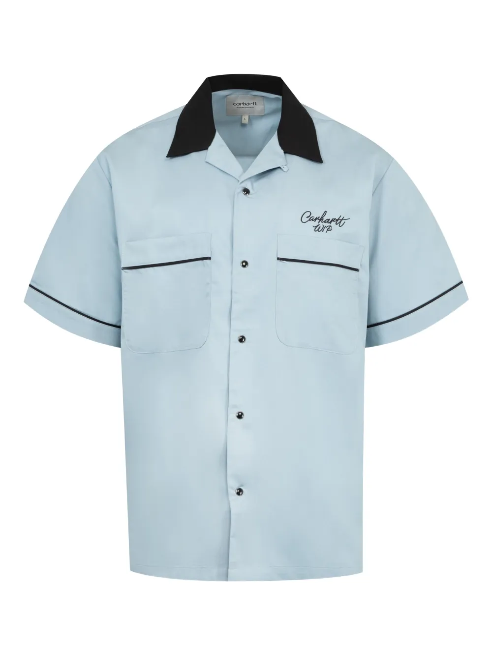 Carhartt WIP Overhemd met korte mouwen Blauw