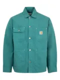 Carhartt WIP button-fastening patch-pocket shirt jacket - Blue