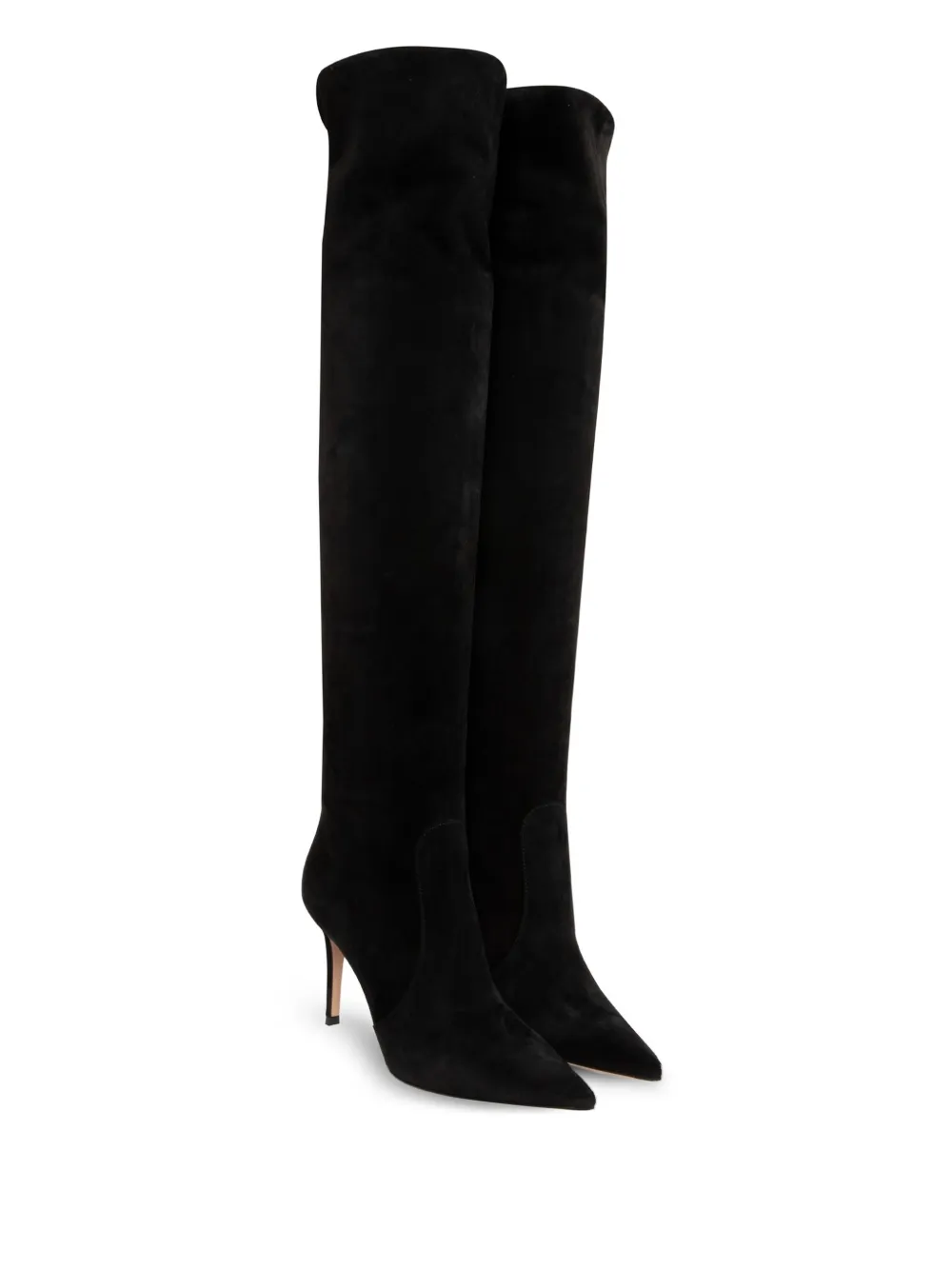 Gianvito Rossi 90mm Hansen Cuissard over-the-knee boots Black