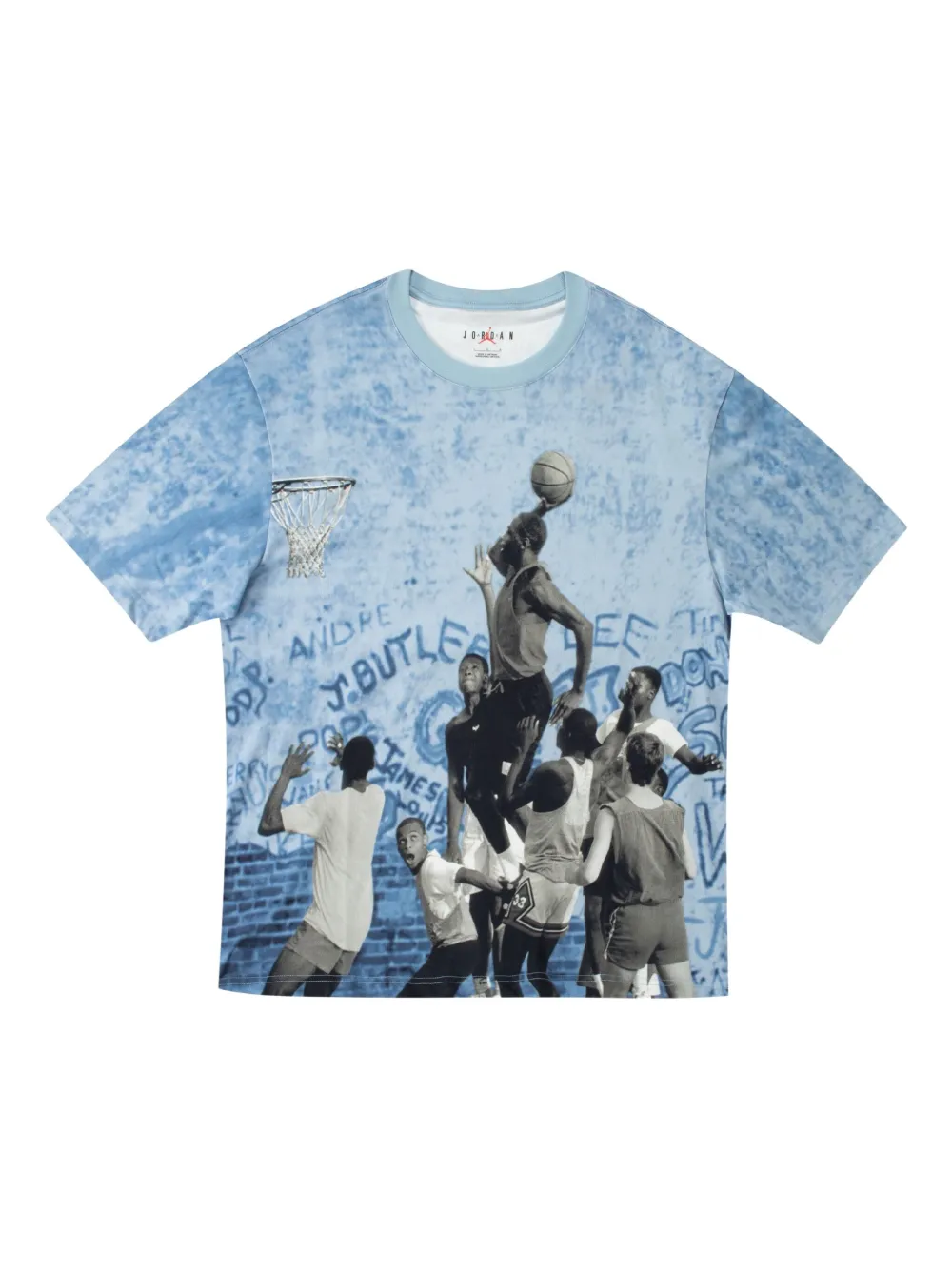 Jordan basketball-print T-shirt | Blue | Image 1