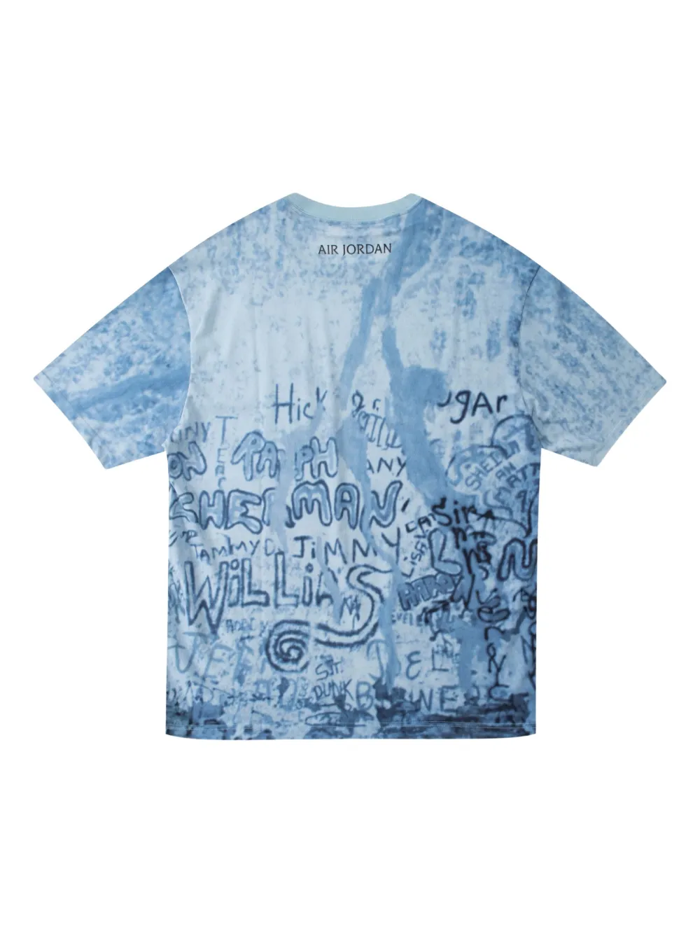 Jordan T-shirt met basketbalprint - Blauw