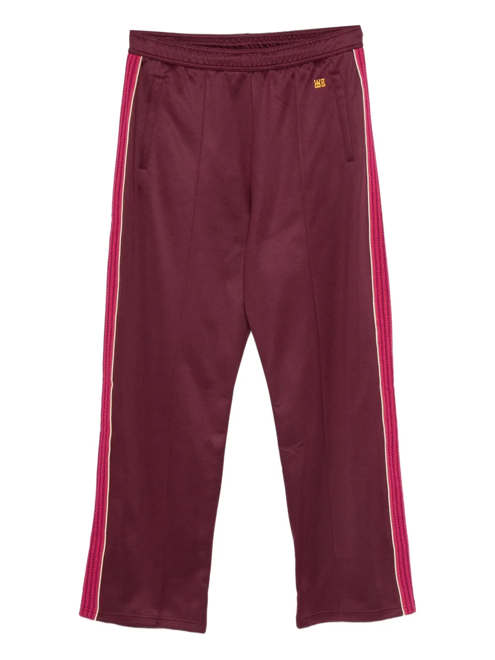 Wales Bonner side-stripe track pants | Red | Image 1