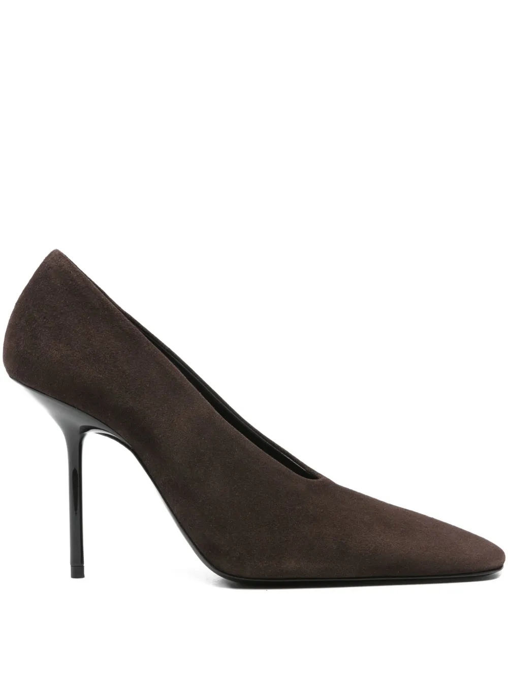 Victoria Beckham Suède pumps Bruin