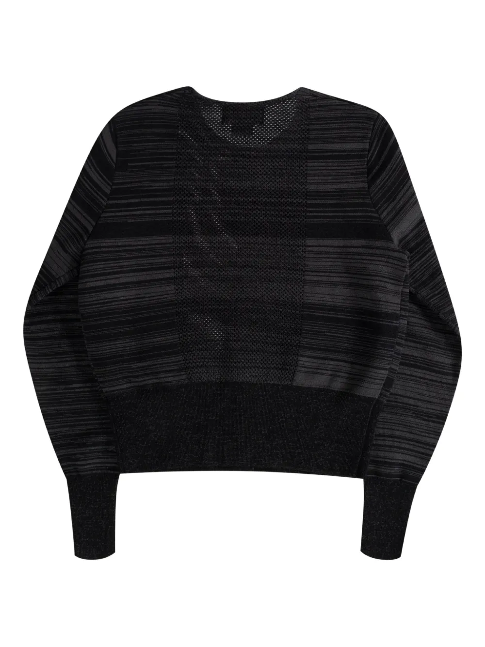 Jordan x Téla striped mesh-panel cardigan | Cardigans | Image 2