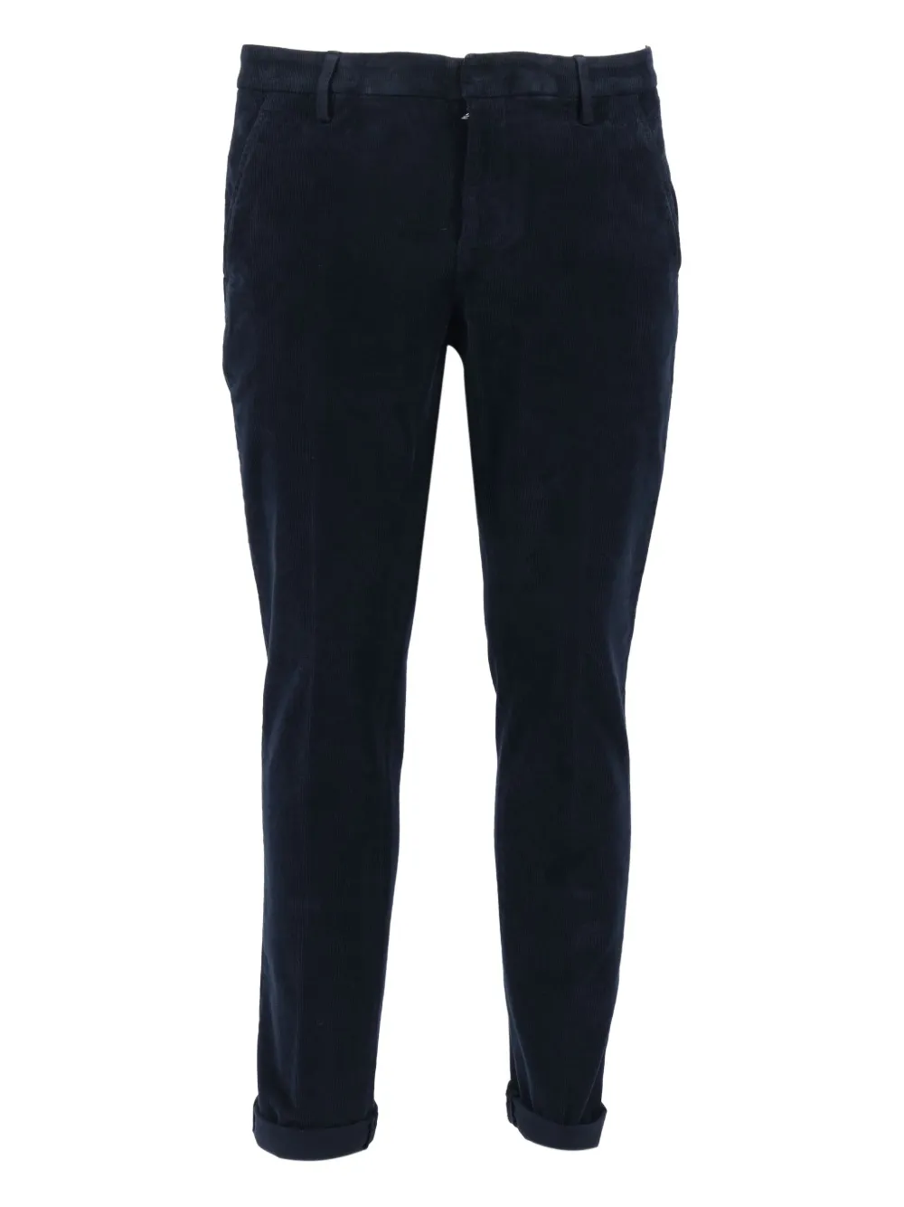 DONDUP corduroy straight trousers Blauw