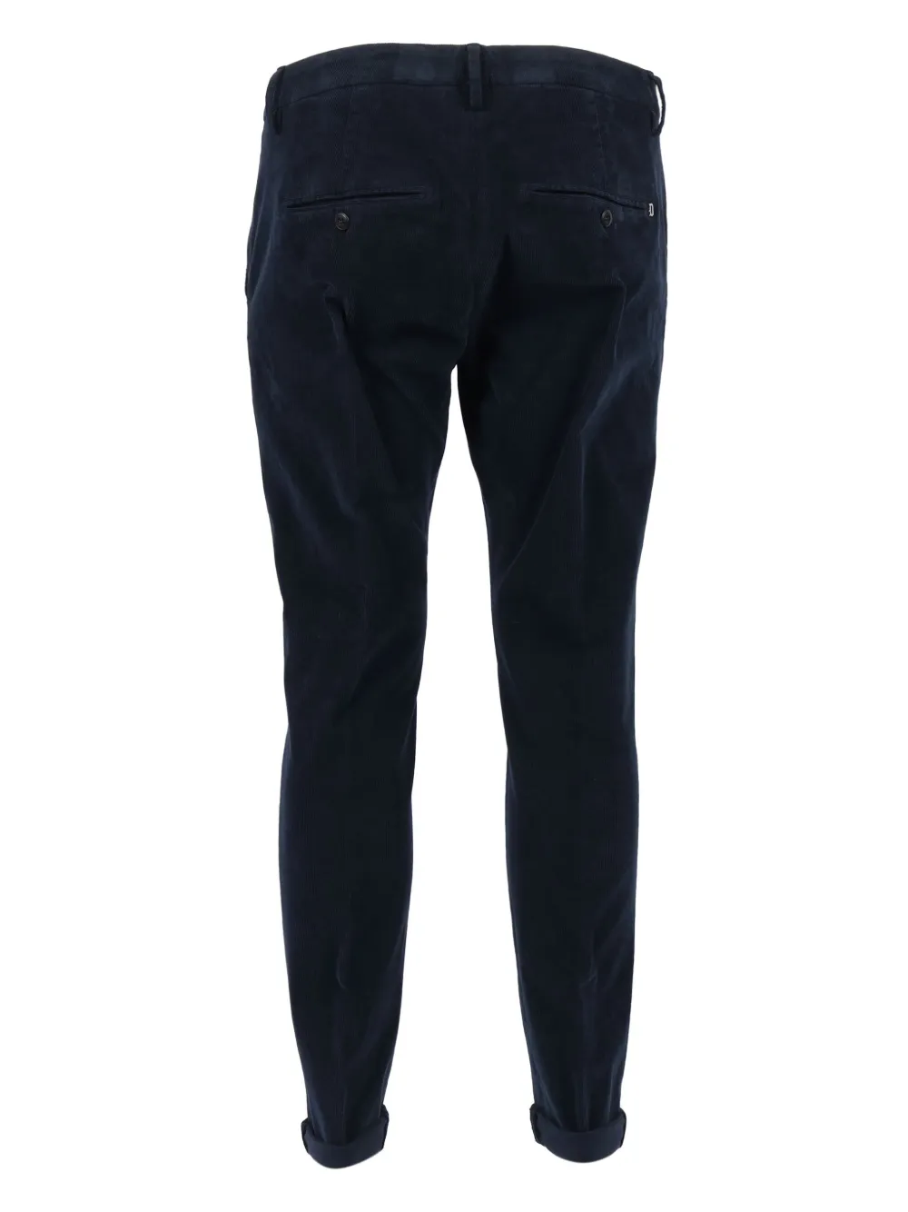 DONDUP corduroy straight trousers Blauw