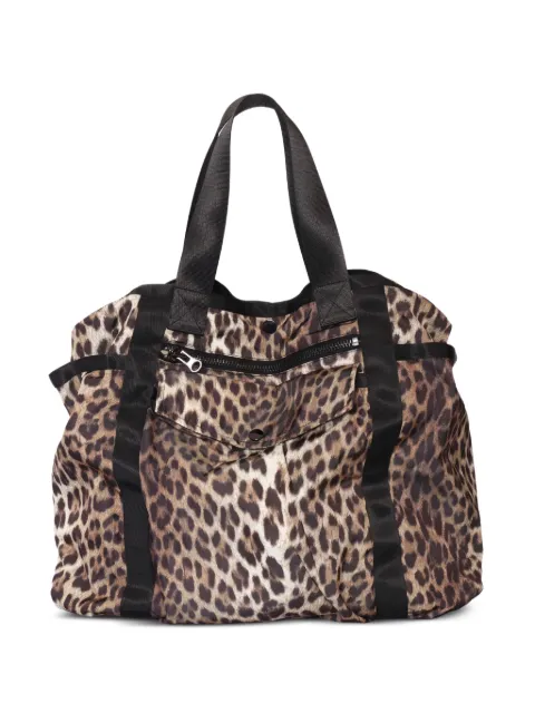P.A.R.O.S.H. leopard-print top-handle tote bag 