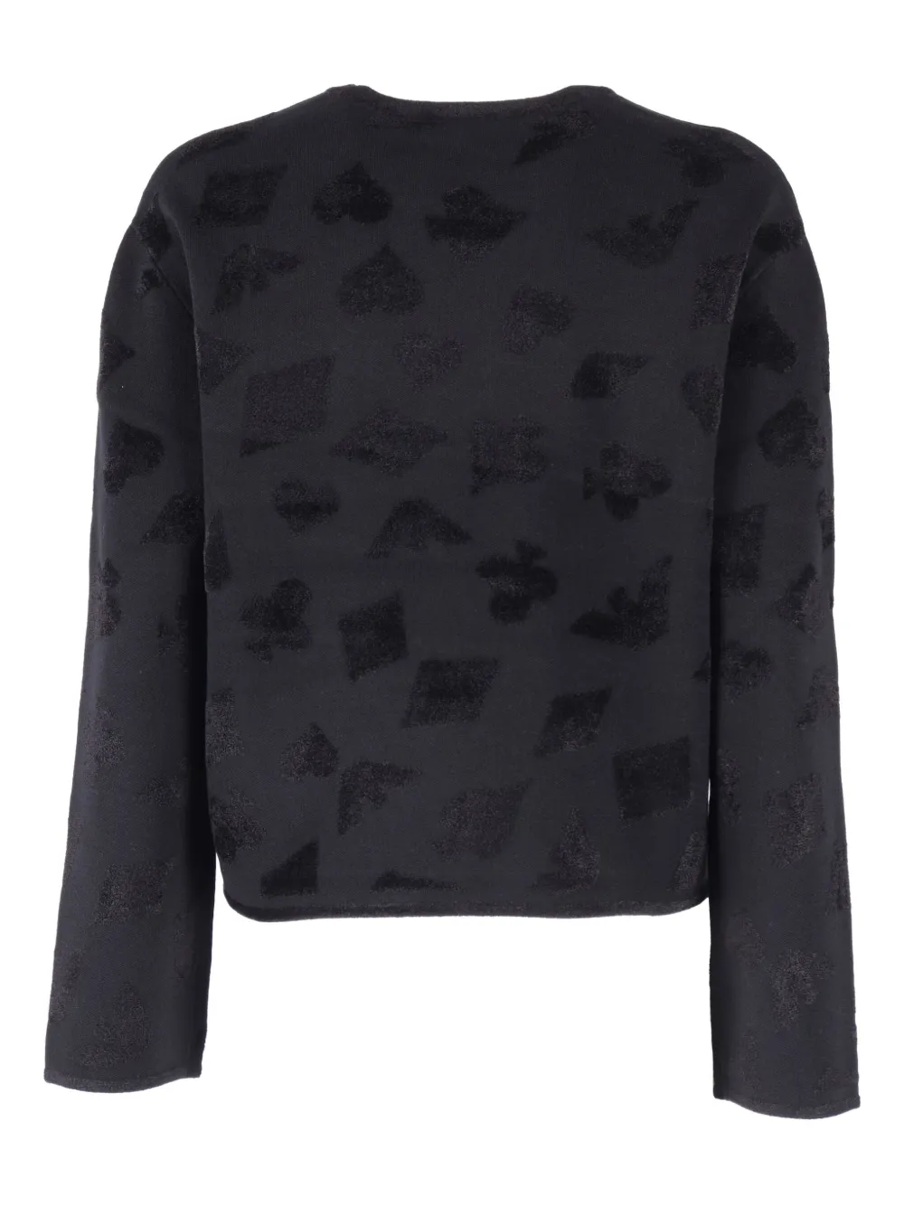 Emporio Armani textured-pattern sweater | Knitted Sweaters | Image 2