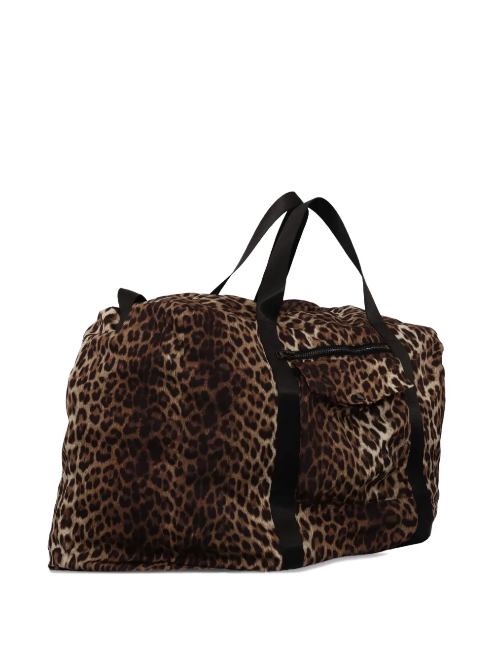 P.a.r.o.s.h Leopard-print Top-handles Luggage In Brown