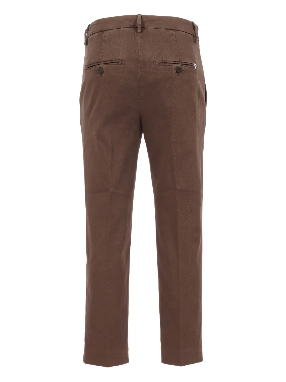 DONDUP Straight broek met knopen - Bruin