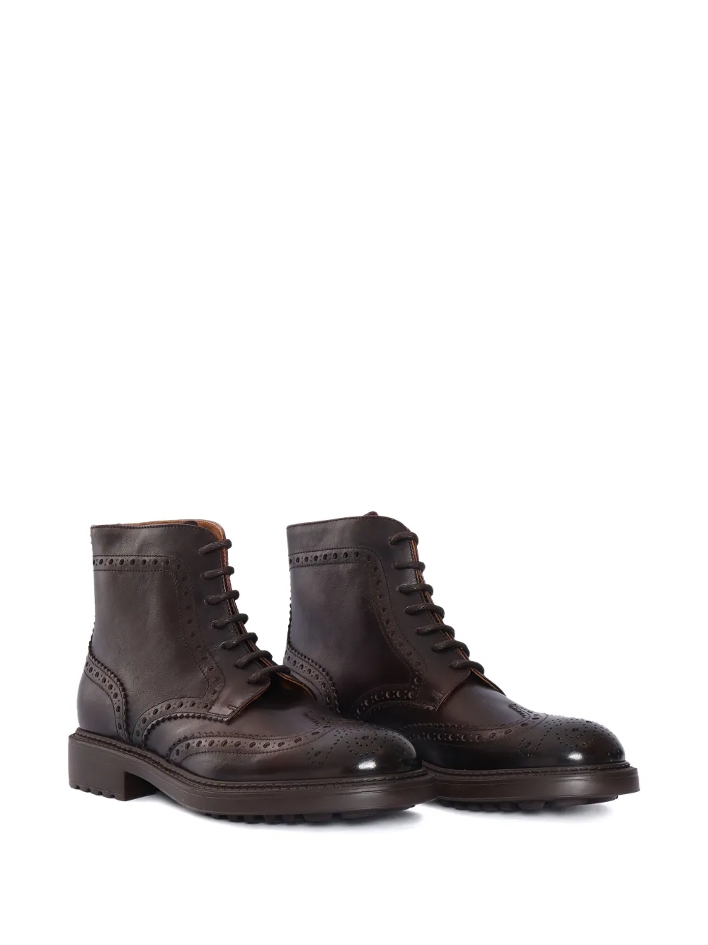 Doucal's perforated-detailed boots | Chelsea Boots | Image 2