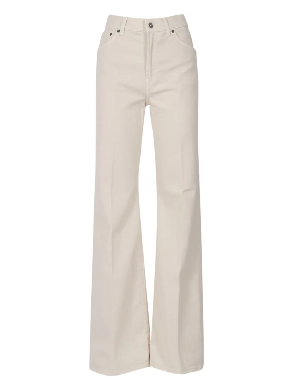 DONDUP KIDS wide-leg jeans Wit