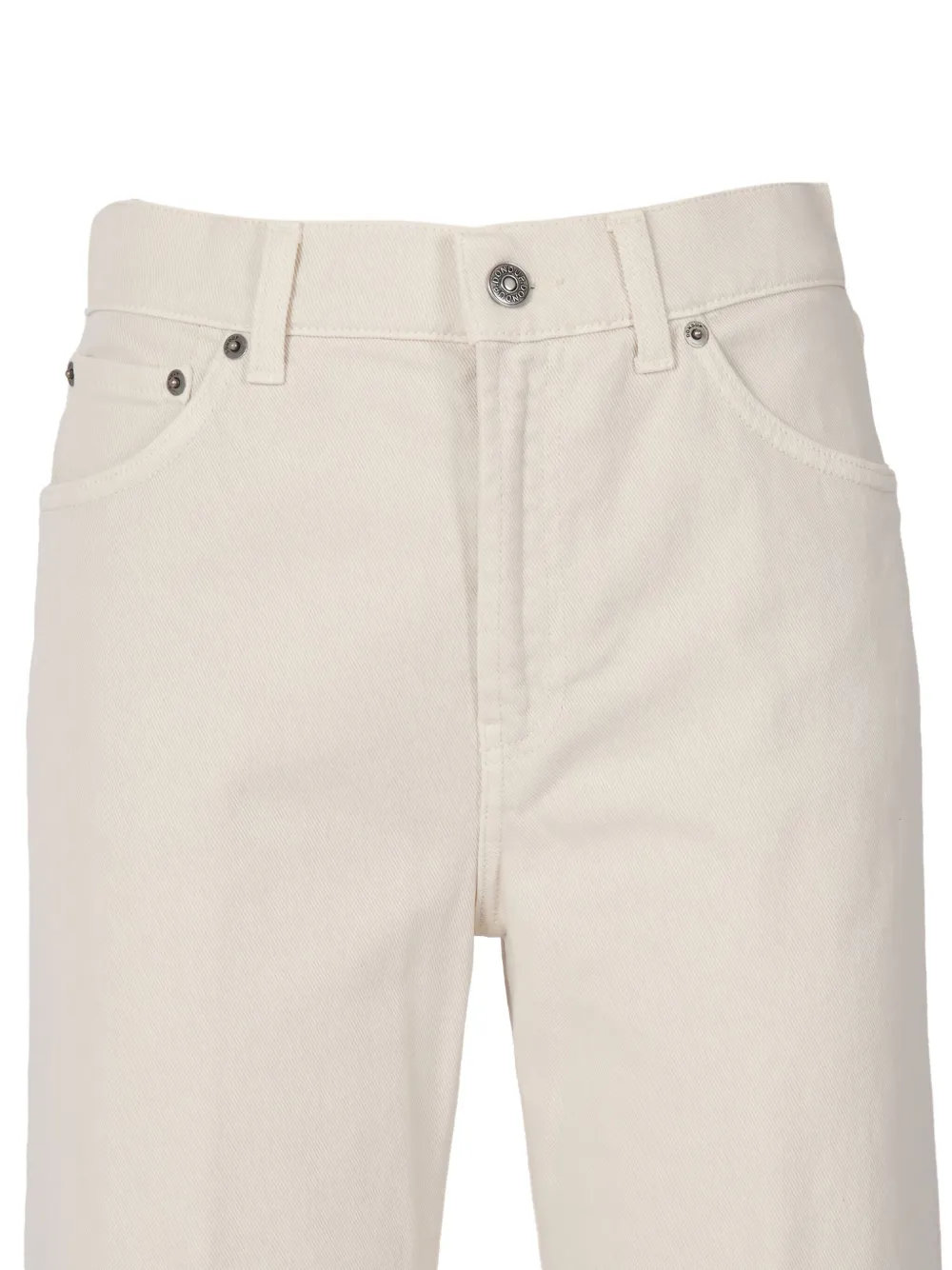 DONDUP KIDS wide-leg jeans Wit