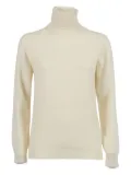Kangra seamless turtleneck sweater - White