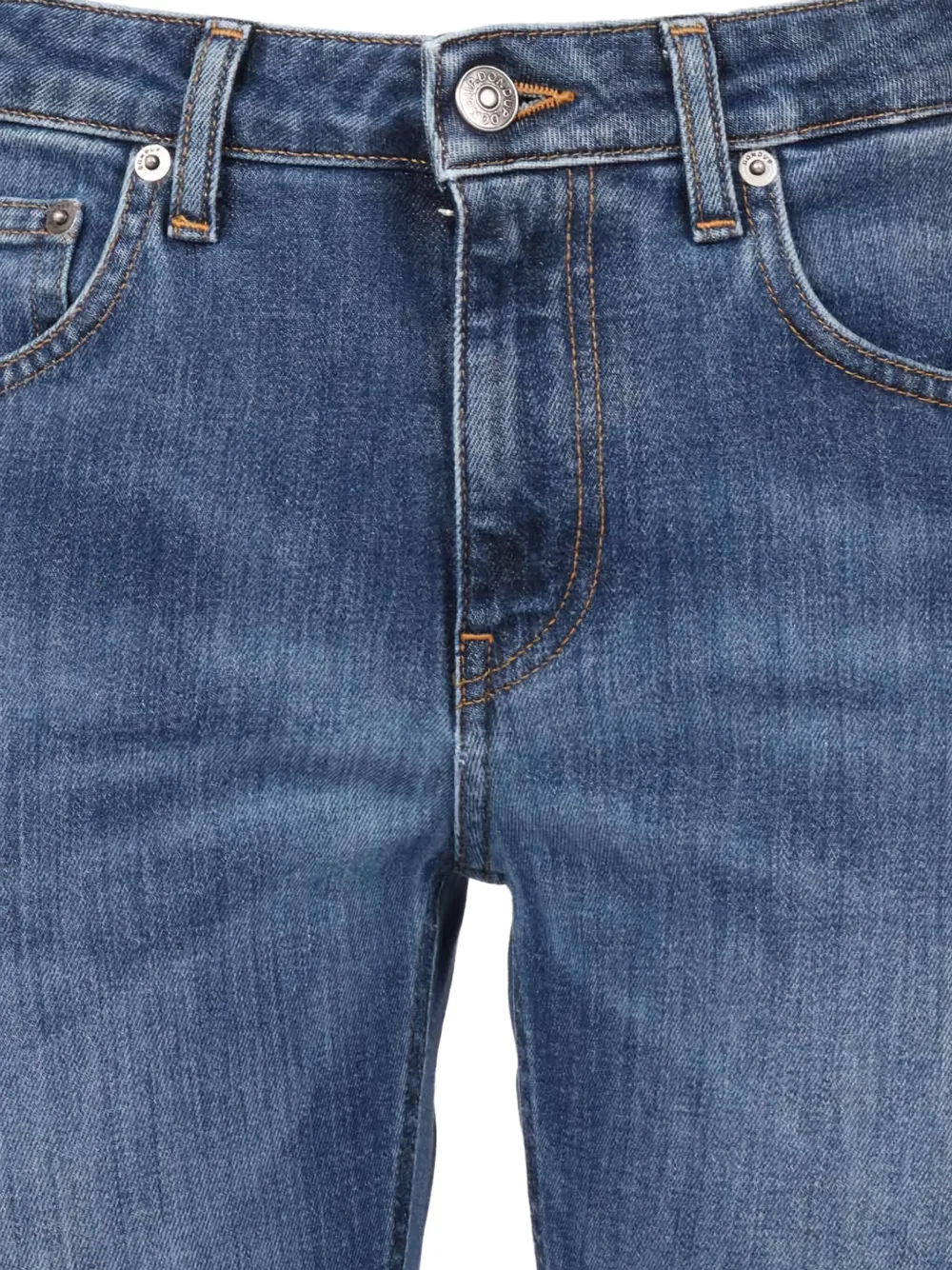 DONDUP KIDS cuffed jeans Blauw