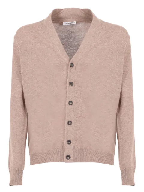 Kangra V-neck buttoned cardigan
