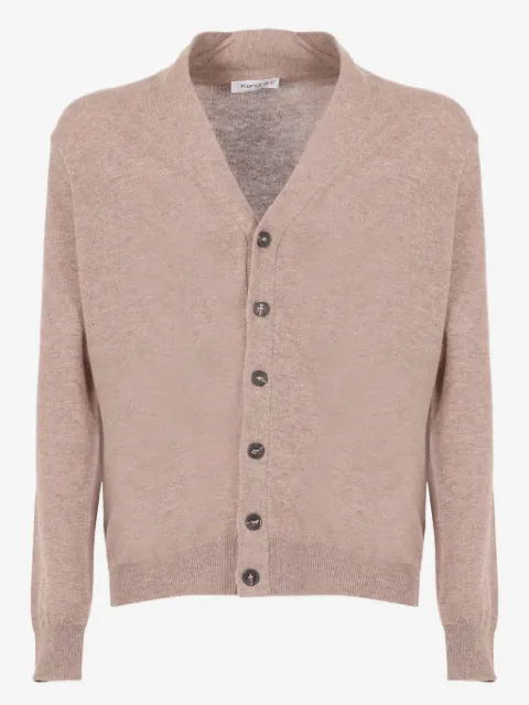 Kangra V-neck buttoned cardigan