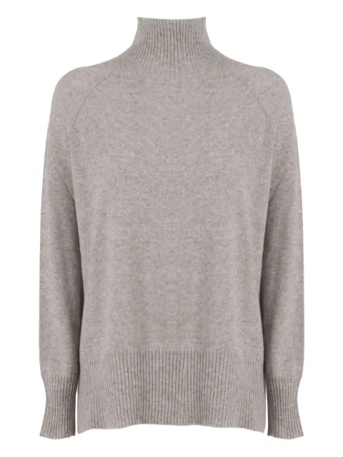 Kangra high-neck raglan-sleeve pullover