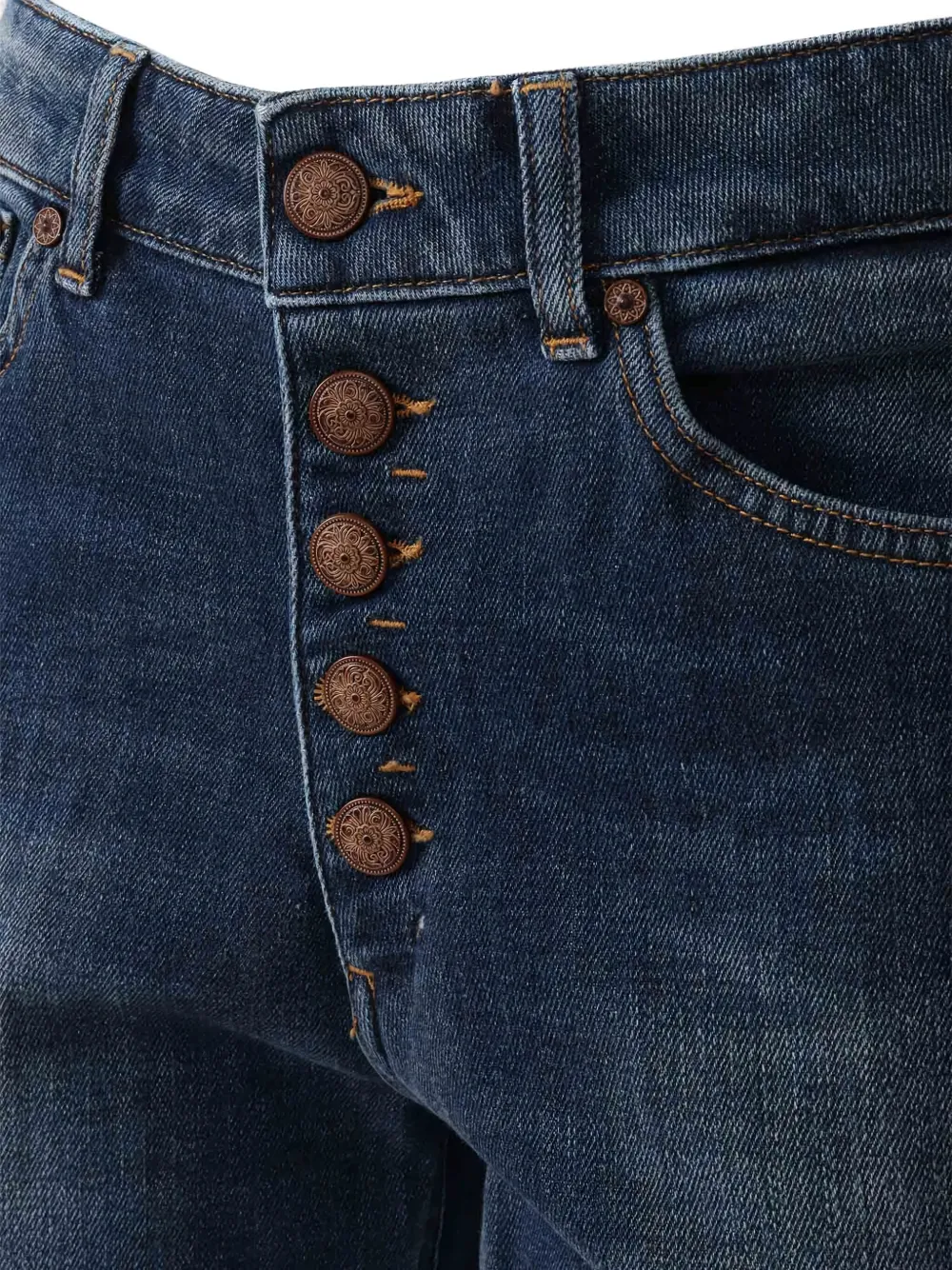 DONDUP KIDS button-fly jeans Blauw