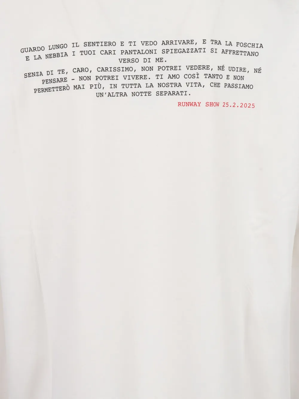 Alberta Ferretti Katoenen T-shirt met grafische print Wit