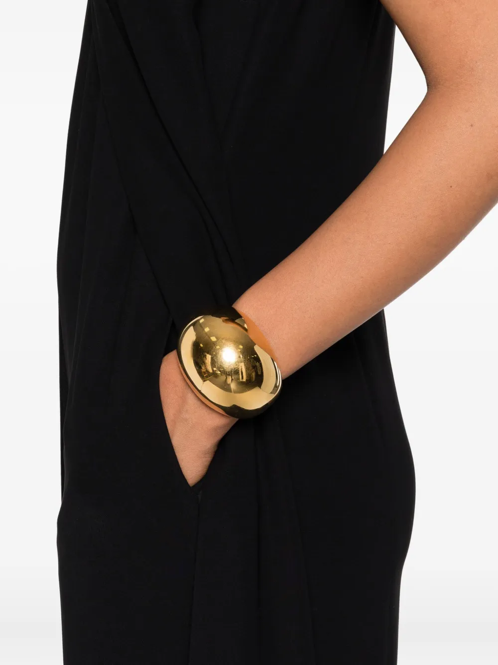 Emporio Armani Mouwloze jumpsuit Zwart