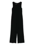 Emporio Armani sleeveless jumpsuit - Black