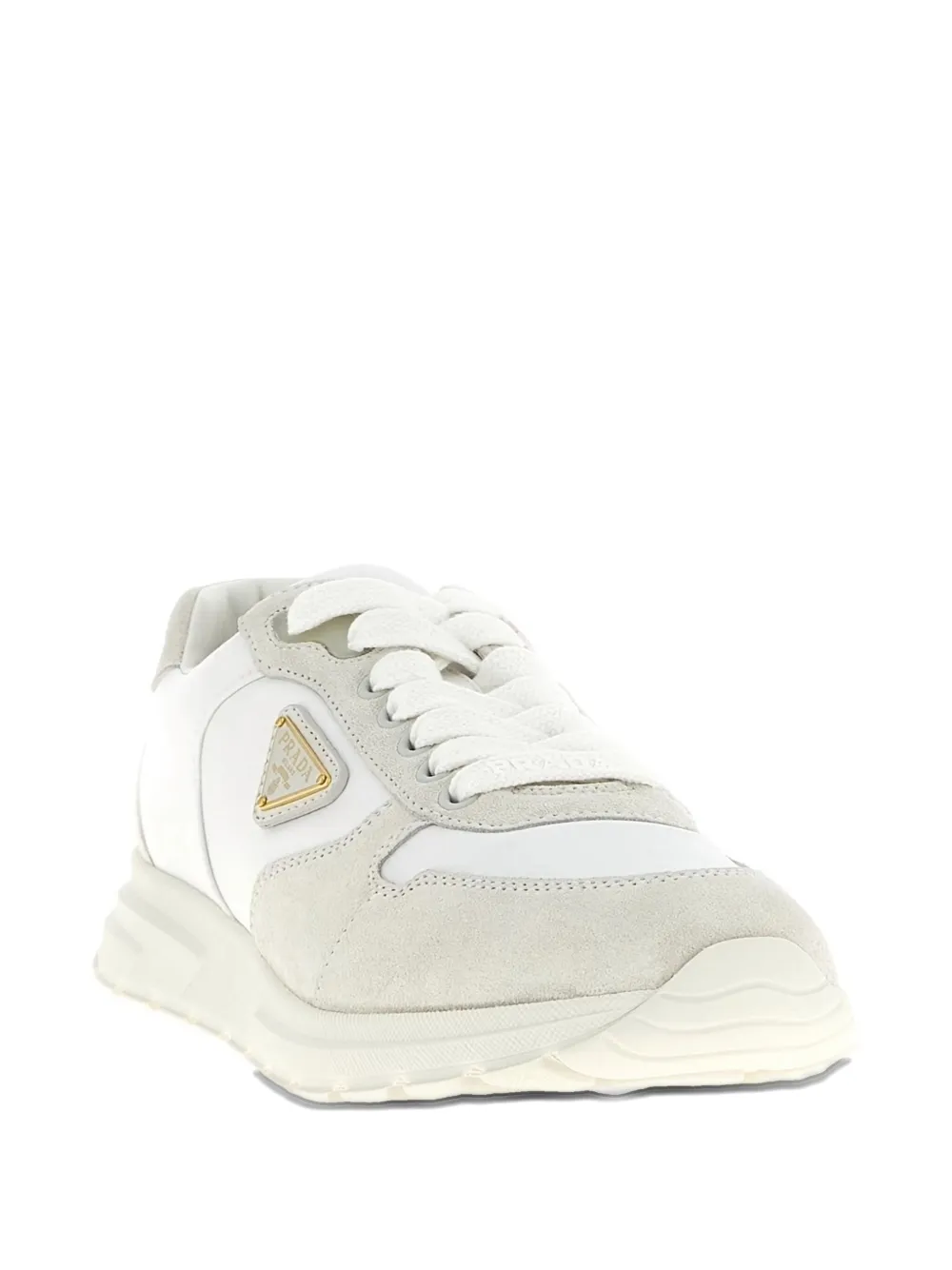 Prada Prax 2.0 lace-up sneakers - Wit
