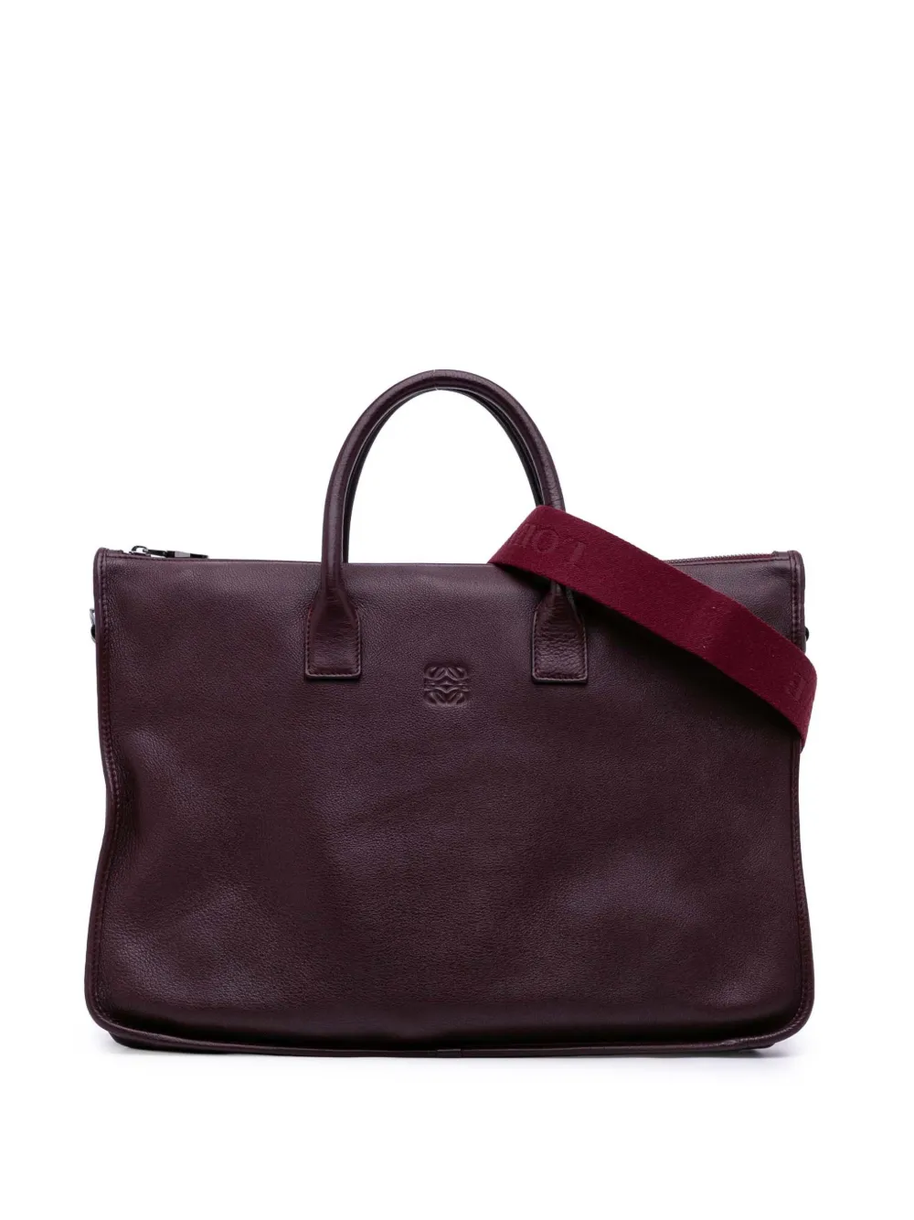 2013 Leather Anagram Toledo Briefcase business bag