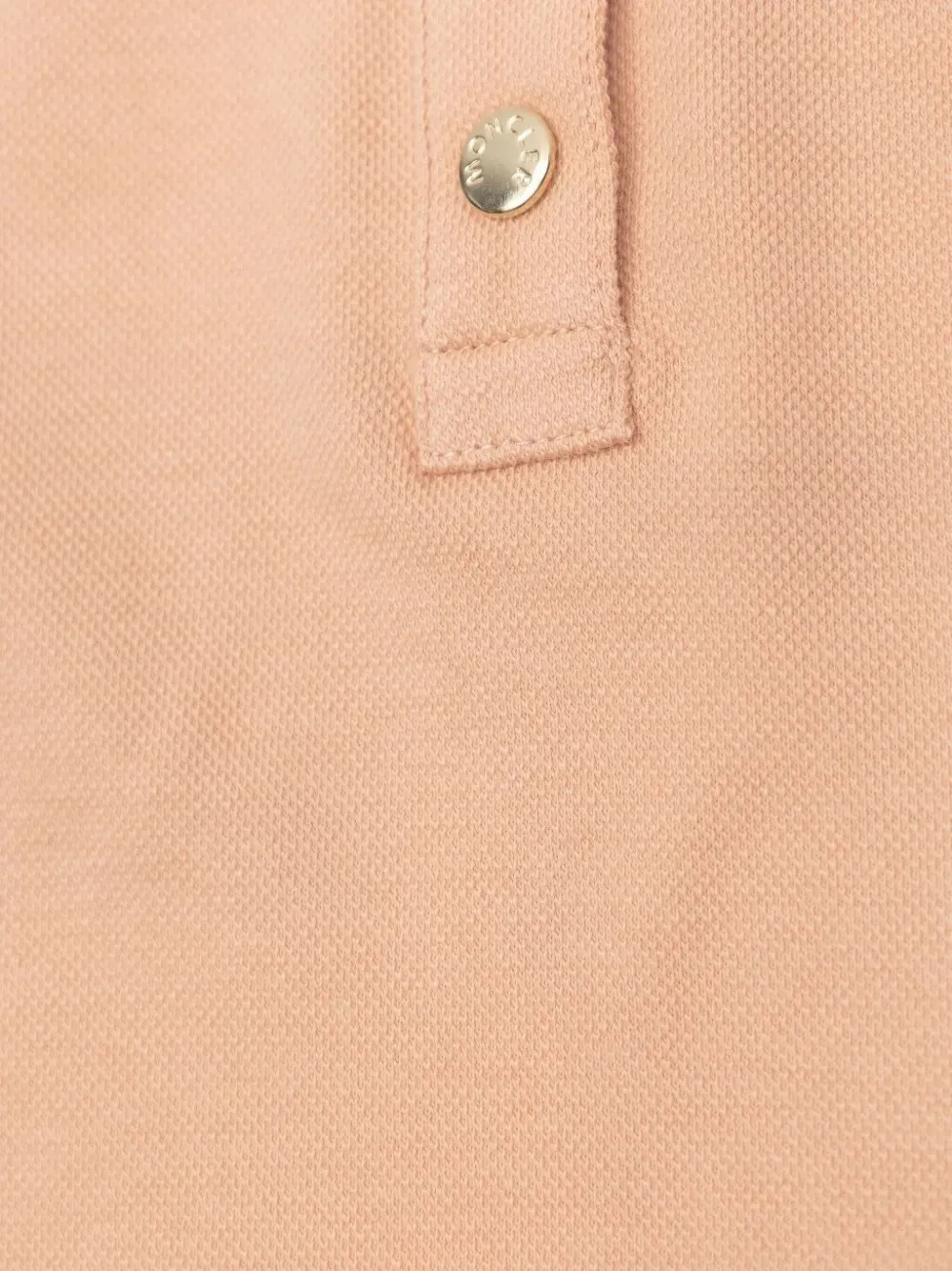 Moncler Enfant Piqué jurk Roze