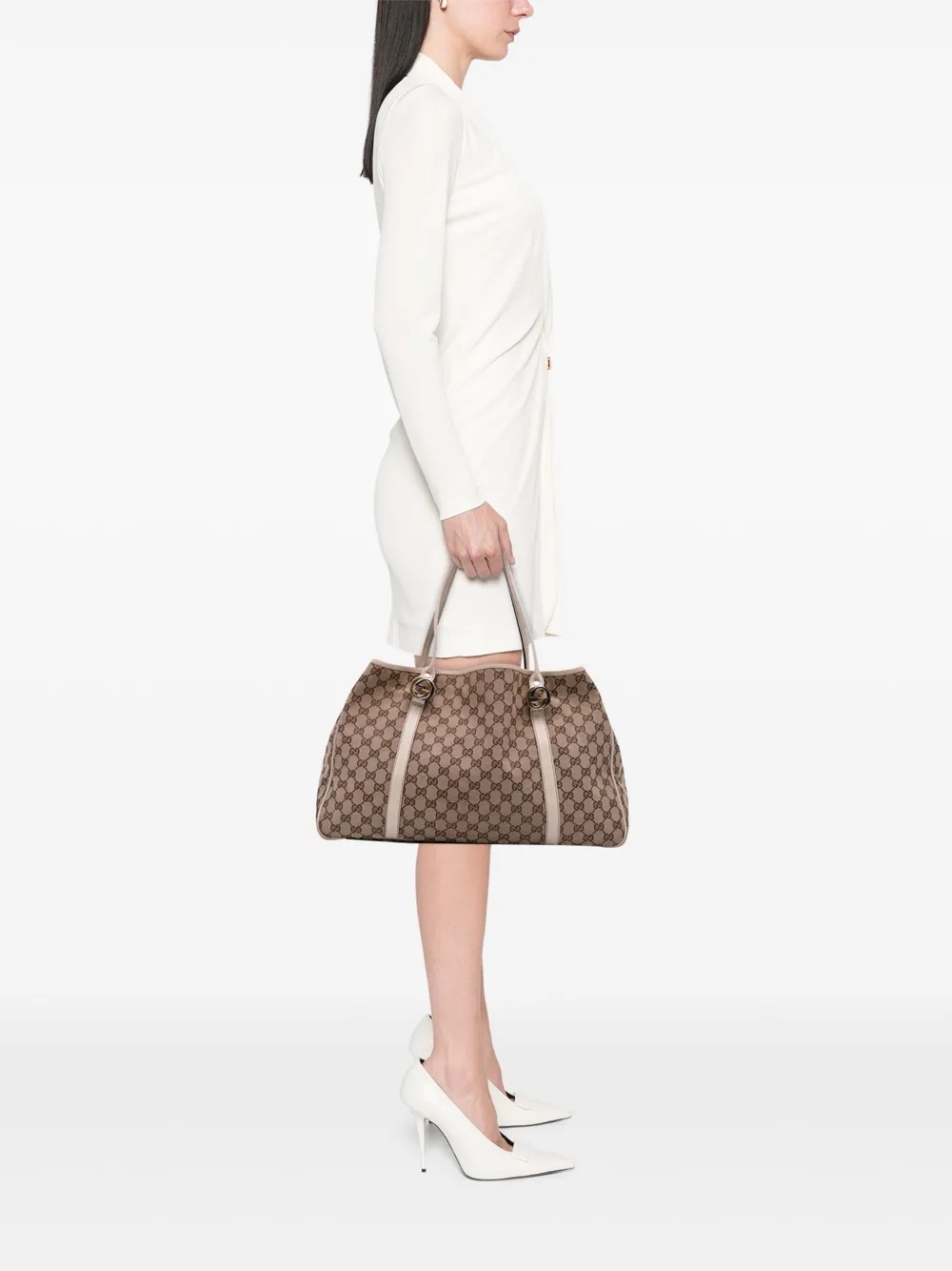 Gucci Pre-Owned 2016-2025 Large GG Canvas Twins tote bag | Pre-Owned | Image 2