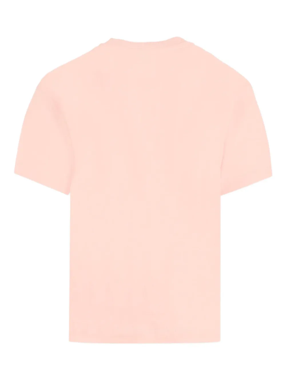 Moschino Kids Teddy T-shirt met logo Roze