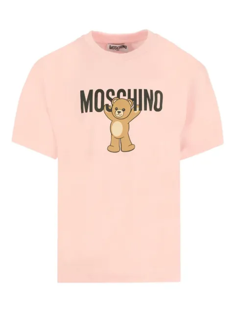 Moschino Kids playera con motivo Teddy Bear