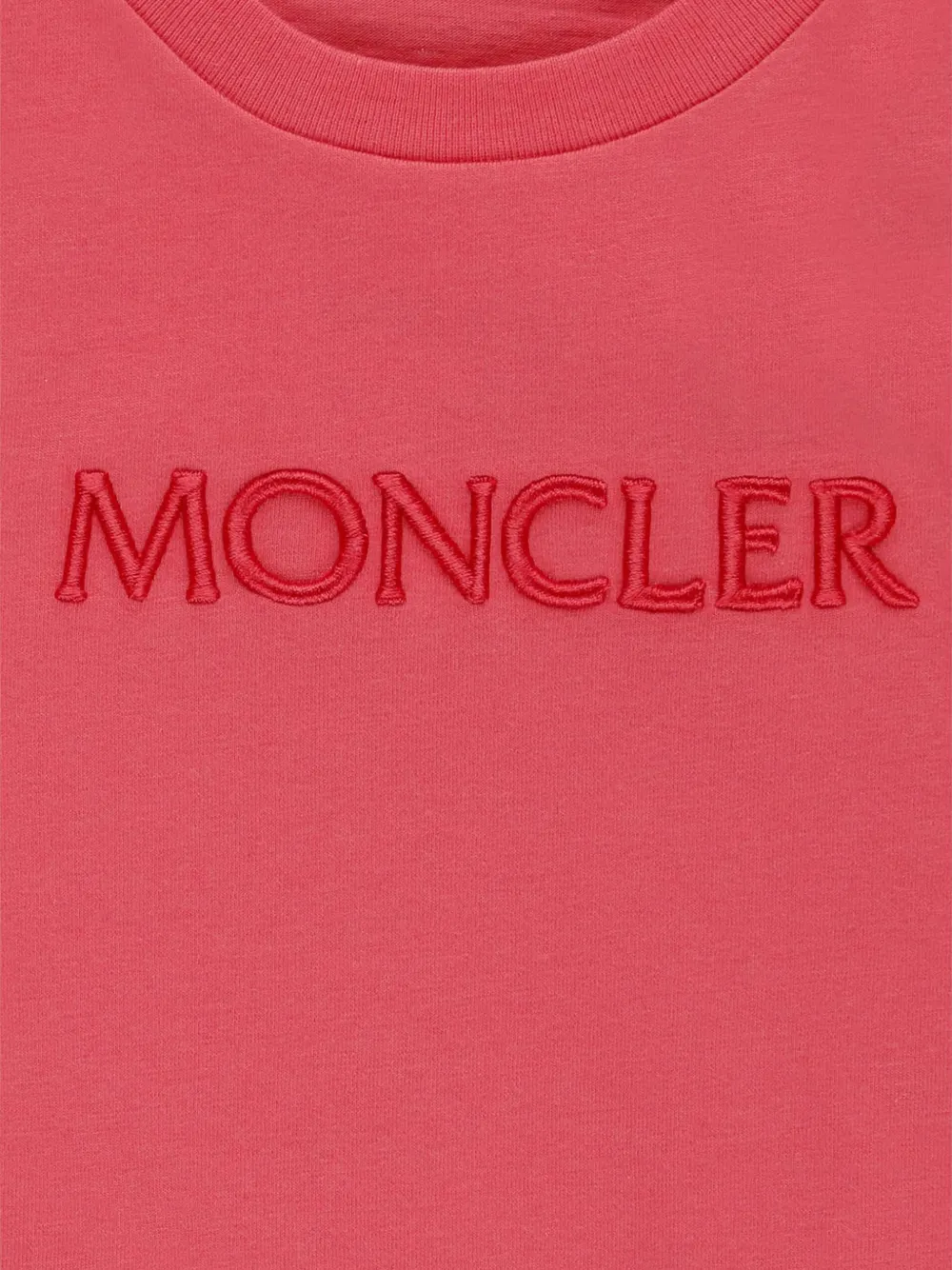  Moncler Enfant Embroidered-logo T-shirt 